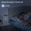 Air Purifiers for Bedroom Home, 4 Layers Quiet Air Filter for Dust Smoke Pollen Pet Dander Hair Odor, Small Air Purifier for Office Living Room