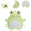 Frog Backpack Fashion Cartoon Laptop Bookbag for College Boys Girls Kids Women
