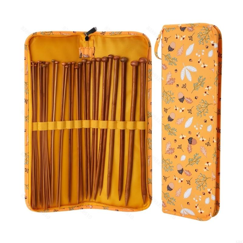 

Sturdy Carbonized Knitting Needle 25cm with Portable Carry Case X3UC