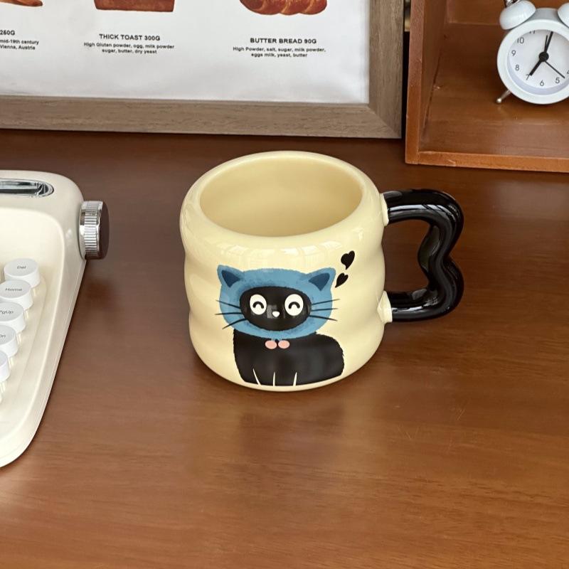 

Милая милая керамическая кружка с крышкой для подарка на день рождения девочкам, практичный сувенир для подруг, подарочная коробка 401-500ml