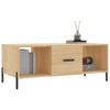 Vidaxl Coffee Table, Sonoma Oak, 102X50X40Cm, Wood-Based Material