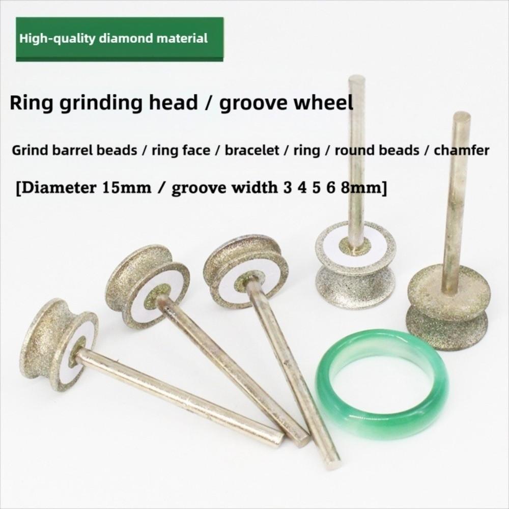 Concave Shape Rotary Grinding Tool Shank Diameter 3mm Polishing Wheel  Jade Polishing