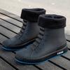 New fashion trend rain shoes men's short tube outer wear waterproof shoes couple's non-slip rain boots rubber shoes summer