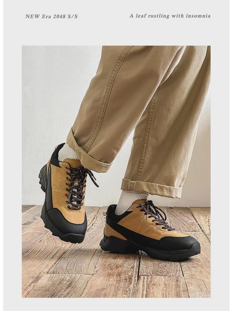 2024 Pantofi de drumeție pentru bărbați de primăvară care măresc înălțimea: Pantofi de sport pentru exterior, respirabili, anti-alunecare, pentru cupluri