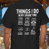 Dingen Die Ik Doe In Mijn Vrije Tijd 3D Printen en Kinderen T-shirt, Grappige Hobby Cadeaus voor Hem, Verjaardagscadeau voor Haar