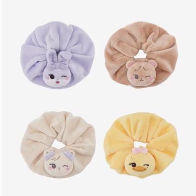 BLACKPINK Official DEADLINETOUR Character Light Stick Plush Scrunchie