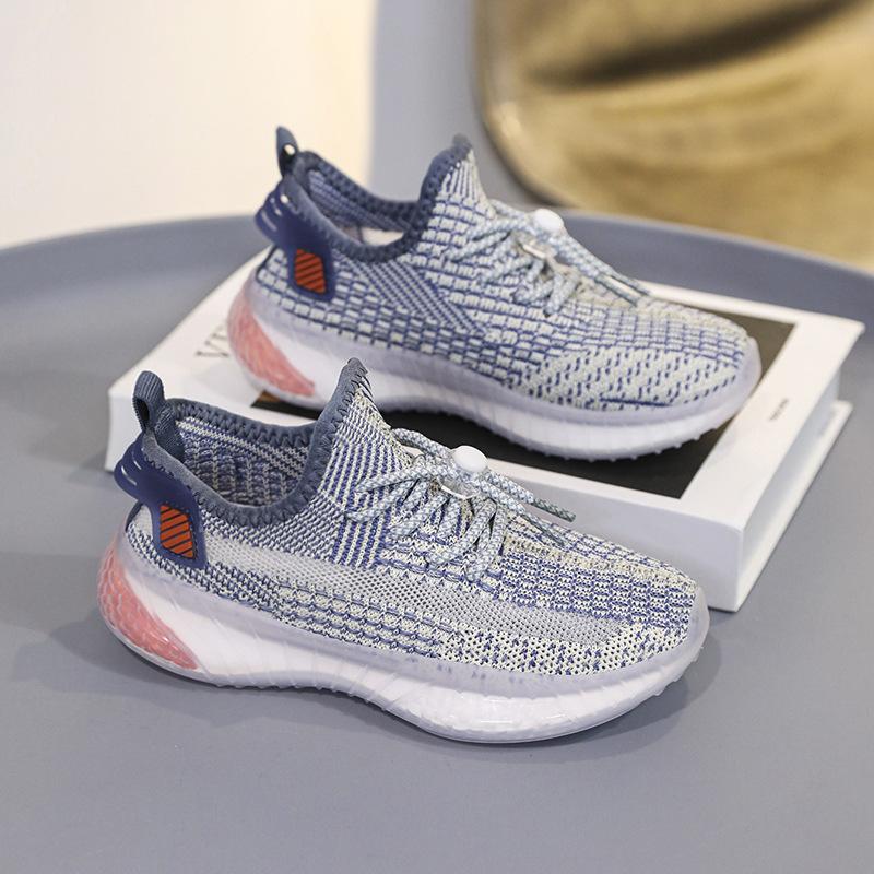 2024 Winter Mesh Neue Rutschfeste Kokosschuhe Jungen Bequeme Atmungsaktive Dünne Vielseitige Schuhe Modetrend Sport