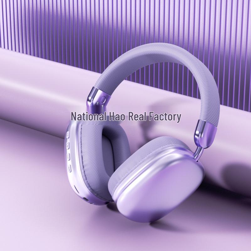 

Electroplated Wireless Noise-Cancelling Bluetooth Headphones with Ultra-Long Battery Life