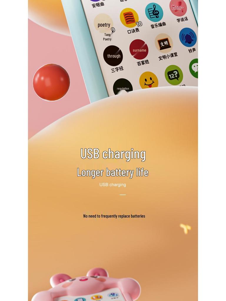 Children's Learning Tablet: Early Education, Enlightenment & Reading Toy for Toddlers