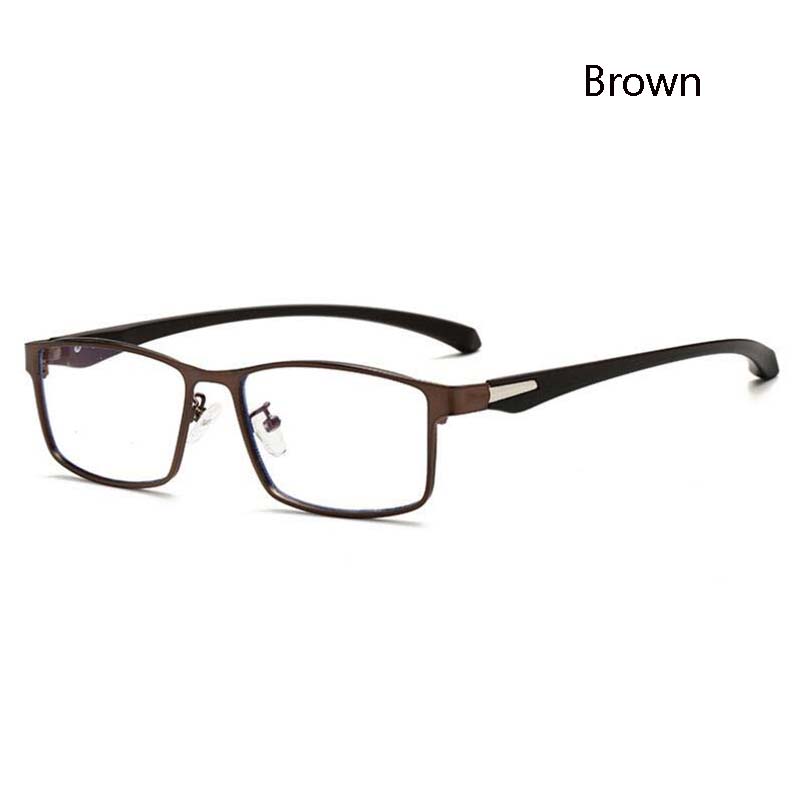 

Квадратные очки для близорукости в полной оправе с диоптриями, металлические, с защитой от синего света, рецептурные очки 0 -0.5 -0.75 -1.0 -1.5 -2.0 до -6.0 0