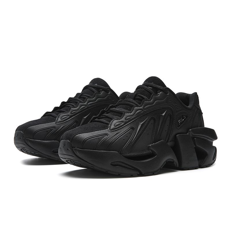 Fila Support Height Increasing Chunky Sneakers Women's Black F12W613103FBS