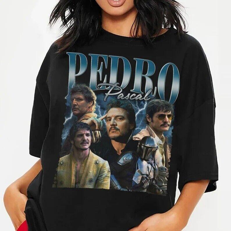26 Pedro Pascal T-shirt  Pedro Pascal 90s Vintage Shirt  Vintage Pedro Pascal Shirt Unisex T-Shirt M