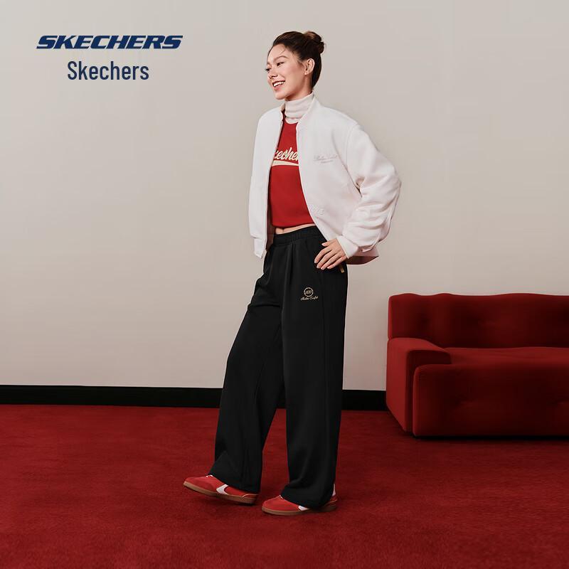 Skechers Women's L126W003 Wide-Leg Sweatpants