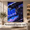 Wall Hanging Tapestry Art Cloth Bedroom Room Background DecorAlien Xenomorph