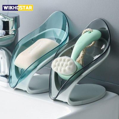 Portasapone a forma di foglia Portasapone per scarico da bagno Portasapone da cucina Portasapone per doccia Piatto portasapone Gadget da bagno