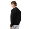 Lacoste Mens Embroidered Logo Fleece Crew Neck Sweatshirt