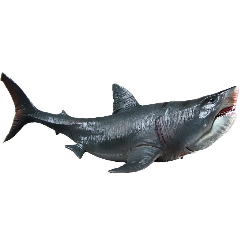 Grote Haai Speelgoed Megalodon Plastic Diverse Oceaan Dieren Haai Beeldje Realistisch Zeedier Speelgoed Beeldje ontworpen voor Verzameling Cadeau