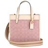 Feld 22 Klassische Monogramm-Tragetasche Einkaufstasche Schulter-Handtasche Klein Rosa Damen-Tote CBS74-IMPIN
