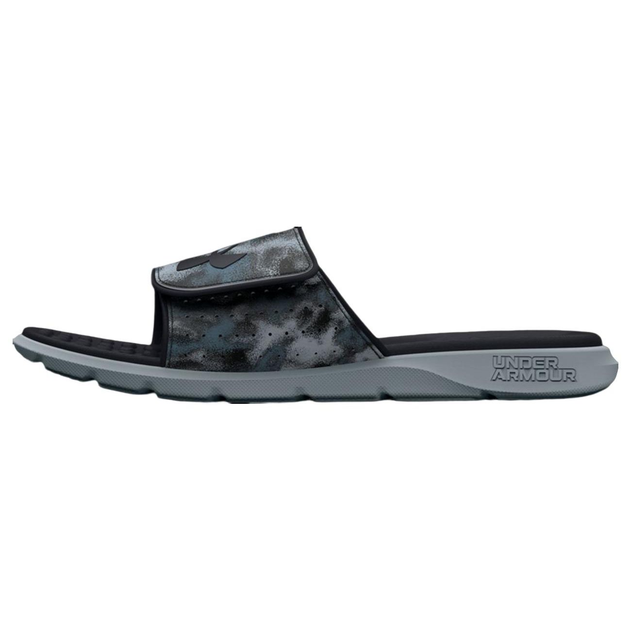 Under Armour Ignite 7 Graphic Strap Slide Harbor Blue Camo 3026024-402 41