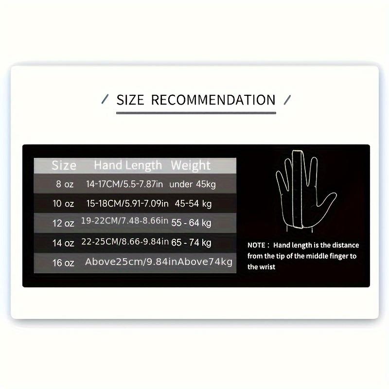 Professional Boxing Gloves Gym Kickboxing Muay Thai Training Gloves Protective Gear Tear-resistant PU Leather Boxing Gloves