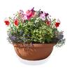10Pcs Plastic Flower Pot Drip Trays Clear Round Shape Creative Saucers Decor
