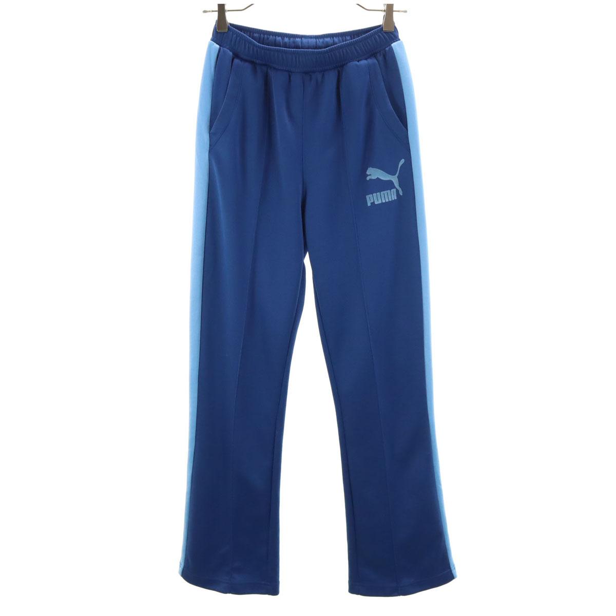 

PUMA Long jersey pants S blue Women Used