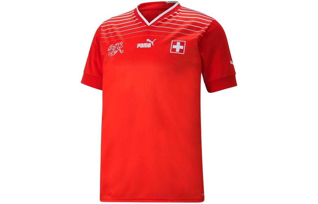 PUMA Soccer Jerseys Men s Red Moderate 765925-01 L