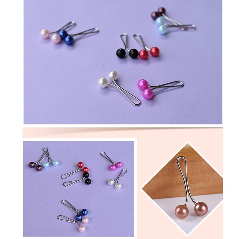 Muslim Women Scarf Clip Pin Hijab Stainless Steel Hairpin Muslim Fashion Yarn Scarf Clip Pin  Muslim Fixed Pins