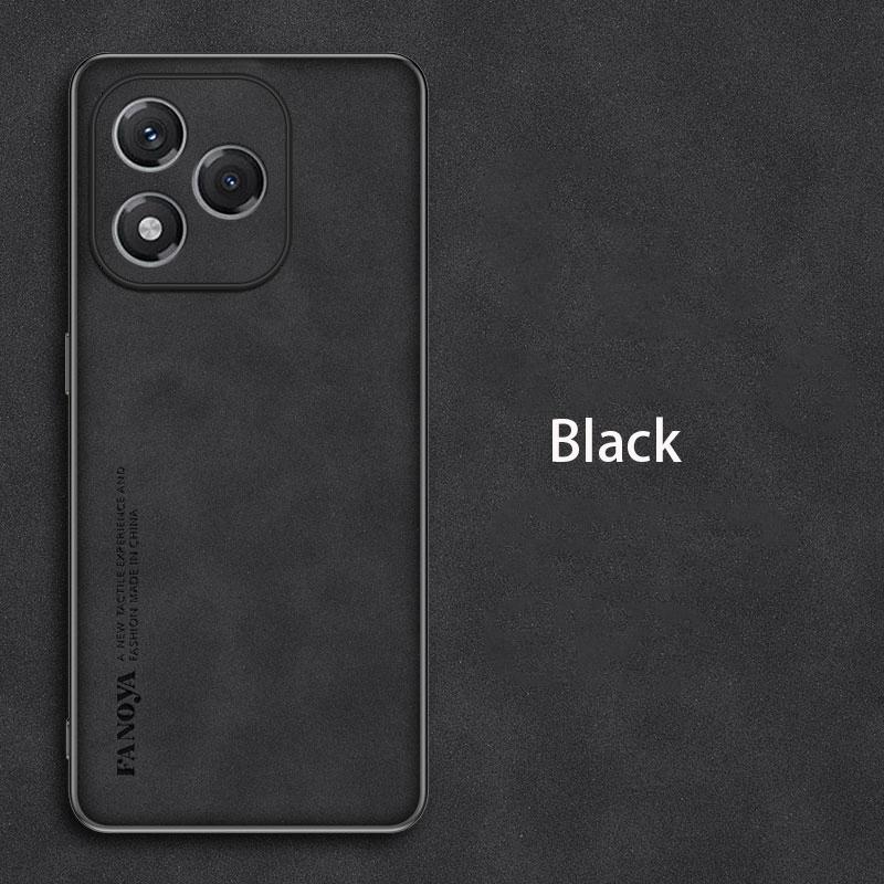 Luxury Sheepskin PU Leather Silicone Phone Back Case Cover For Honor 400 Pro 400Pro Bumper Coque For Honor 400 Lite
