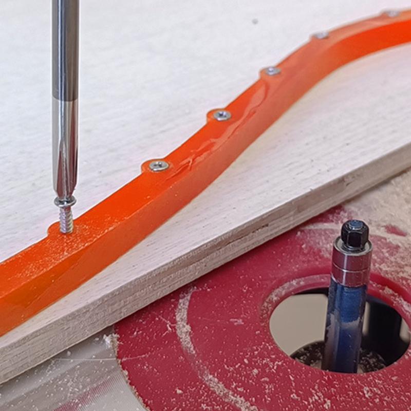 Gear Driven Flexible Rubber Form Strips for Woodworking Transfers Complex Curves 0.5M/1M/1.5M/2M Portable Curved Guide