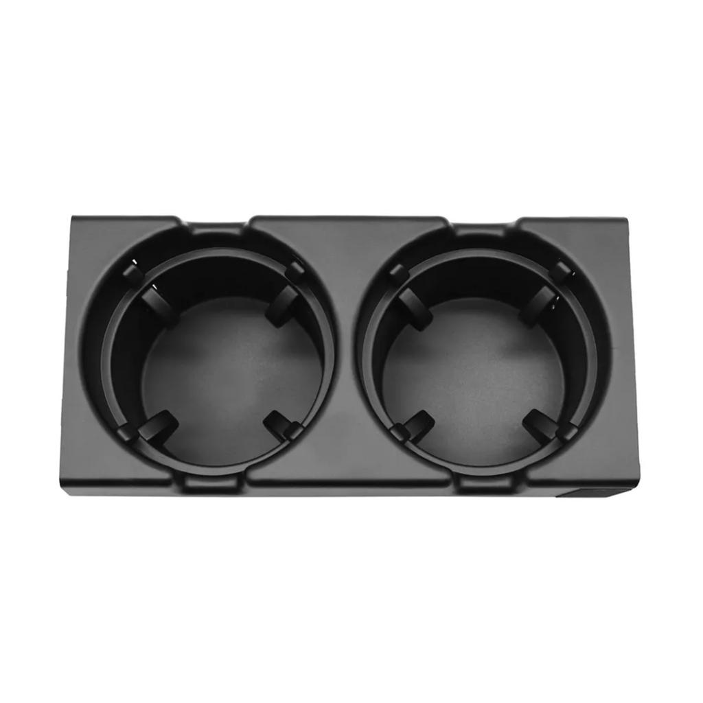 Černý držák nápojů na středovou konzoli s držákem na mince 51168217953 Pro BMW E46