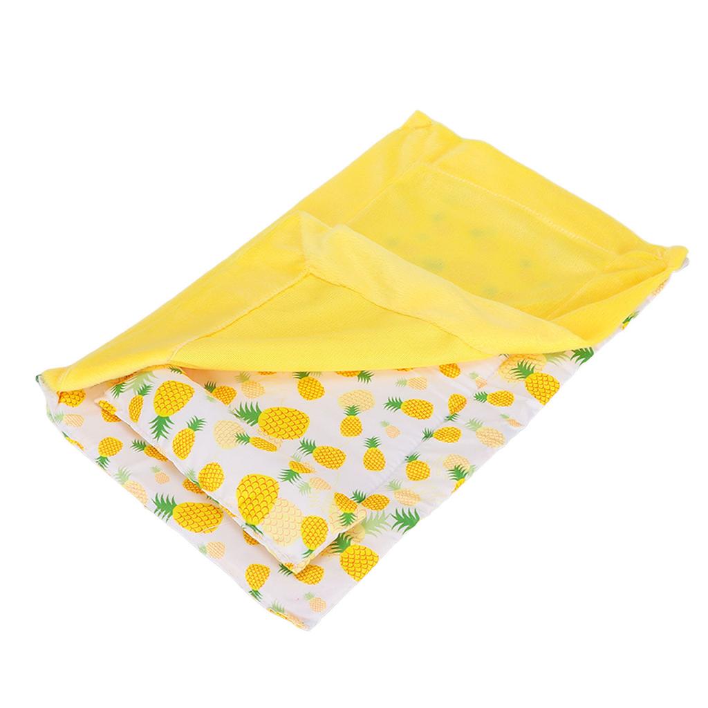 Reptile Sleeping Bag Soft and Warm Bearded Dragon Bed with Pillow for Bearded Dragon Leopard