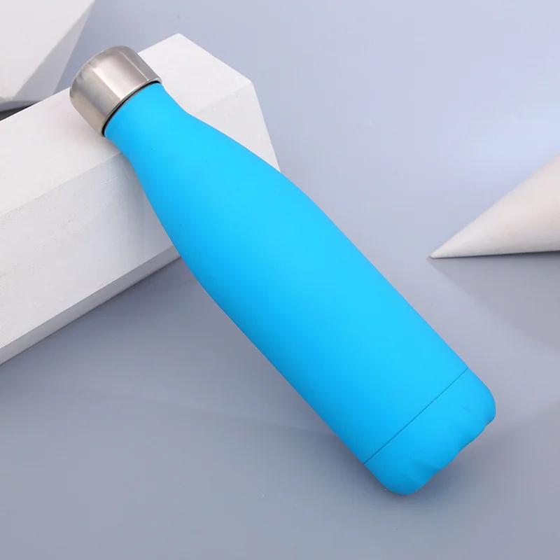 Customized Double-Wall Vacuum Thermos Bottle Sports Bottle Shaker Cup Outdoor Climbing Water Cup Creative Commemorative Gifts