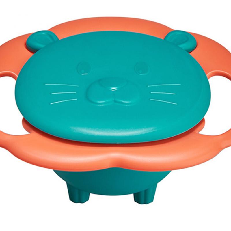 Children Rotation Spill Resistant Bowl Feeding 360