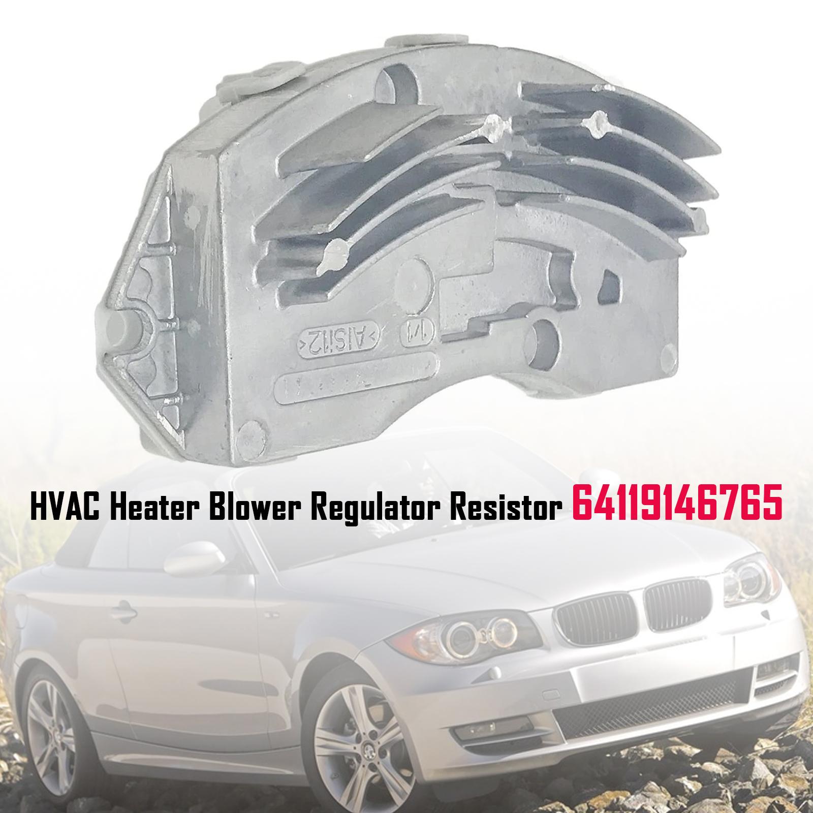 HVAC Heater Blower Regulator Resistor 64119146765 For BMW E90 E91 E92 X1 X3