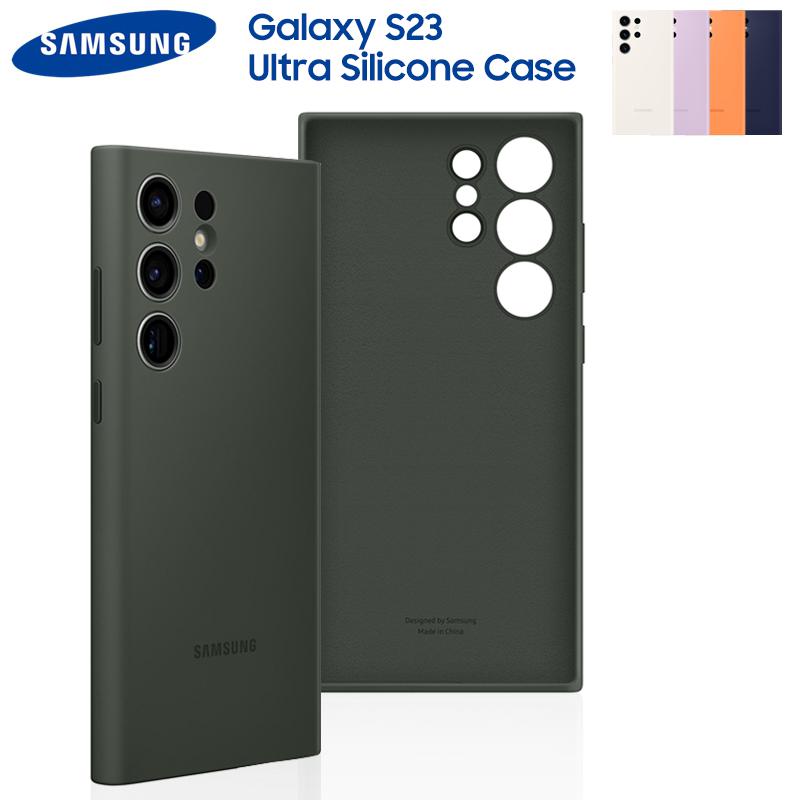 Samsung Original Silicone Phone Cover Case For Samsung Galaxy S23 Ultra S23Ultra Full Protection Phone Case Cover