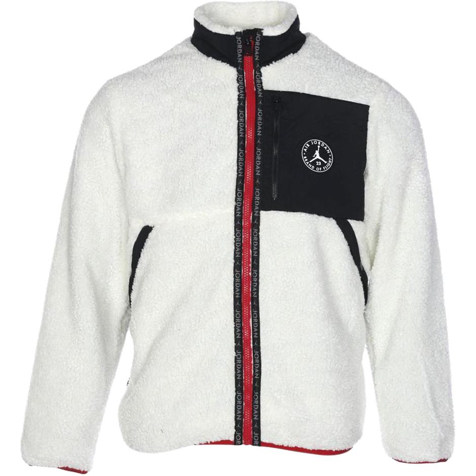 

Jordan Color Block Letter Print Stand Collar Warm Jacket Детские куртки Off-White FB1652-133 S