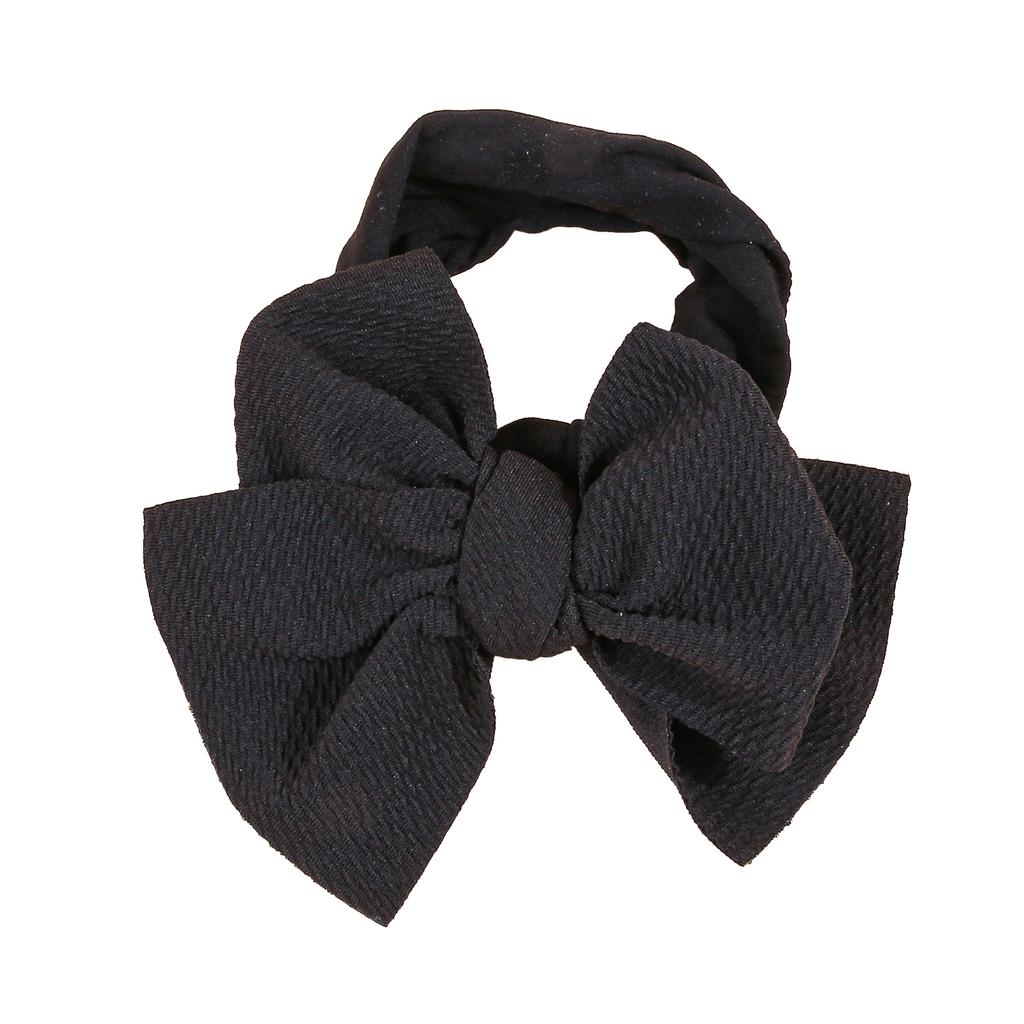 5-Zoll Stoffhaarschleifen für Baby-Stirnbänder Elastische Weiche Neugeborenen-Stirnbänder für Baby-Mädchen Kinder Turban Säugling Haarschmuck