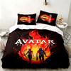 Ensemble 3 pièces Avatar Parfait pour la chambre à coucher Ensemble de literie confortable comprenant une housse de couette et deux taies d'oreiller Idéal pour un anniversaire ou Noël