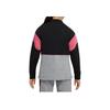 Nike Logo Gesticktes Colorblock Fleece Pullover Sweatshirt Kinder Sweatshirts DM8419-010