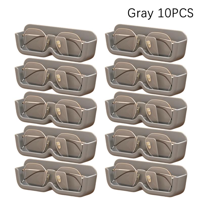 High-End-Glas-Vitrine, Brillen-Aufbewahrungsbox, Wandmontage, perforiert, gratis Sonnenbrillen-Aufbewahrungsregal, Sonnenbrillen-Aufbewahrungsregal für Zuhause