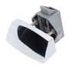 Keyless RV Push Cabinet Lock Zinc Alloy Stylish Push Button Lock for Yachts Motorhome Caravan Camping Vehicles Chrome