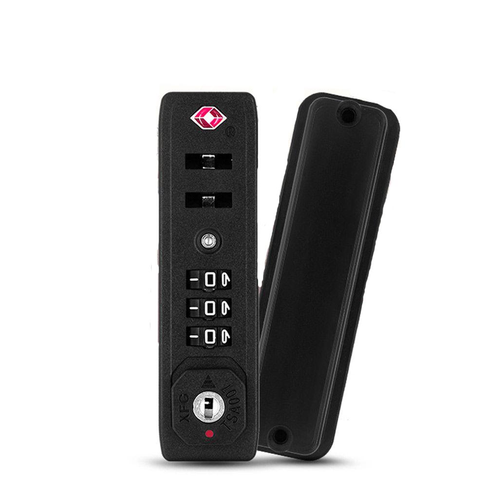TSA007 Customs Lock Safely Code Lock 3 Digit Combination Anti-theft Luggage Lock Protection Security Portable Padlock Hardware