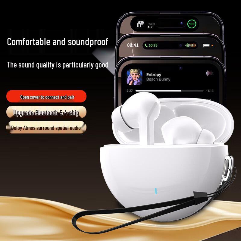 

A17 Wireless Bluetooth Earbuds: Noise-Cancelling, Long Battery Life, Comfortable Fit, Stylish Design