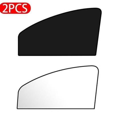 2pcs Car Sunshade Full Shading Fabric Magnetic Curtain Car Side Window Sun Visor Summer Protection for Car Accessories
