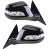Compatible For Honda Accord 2008 2009 2010 2011 2012 2013 Car 8 Wires Rearview Mirror Assembly Electric Folding Heating Turn Signal Light(Only-Left