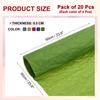 20pcs Gift Wrapping Paper Flower Wrapping Paper Waterproof Bouquet Wrapping Paper Birthday Wrapping Paper Sheet 22 X 22 Inch