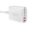 Multiple Device Charging Station, 160W USB C Charger with Double USB & 4Type C Port, for Electronics Devices Travel Use
