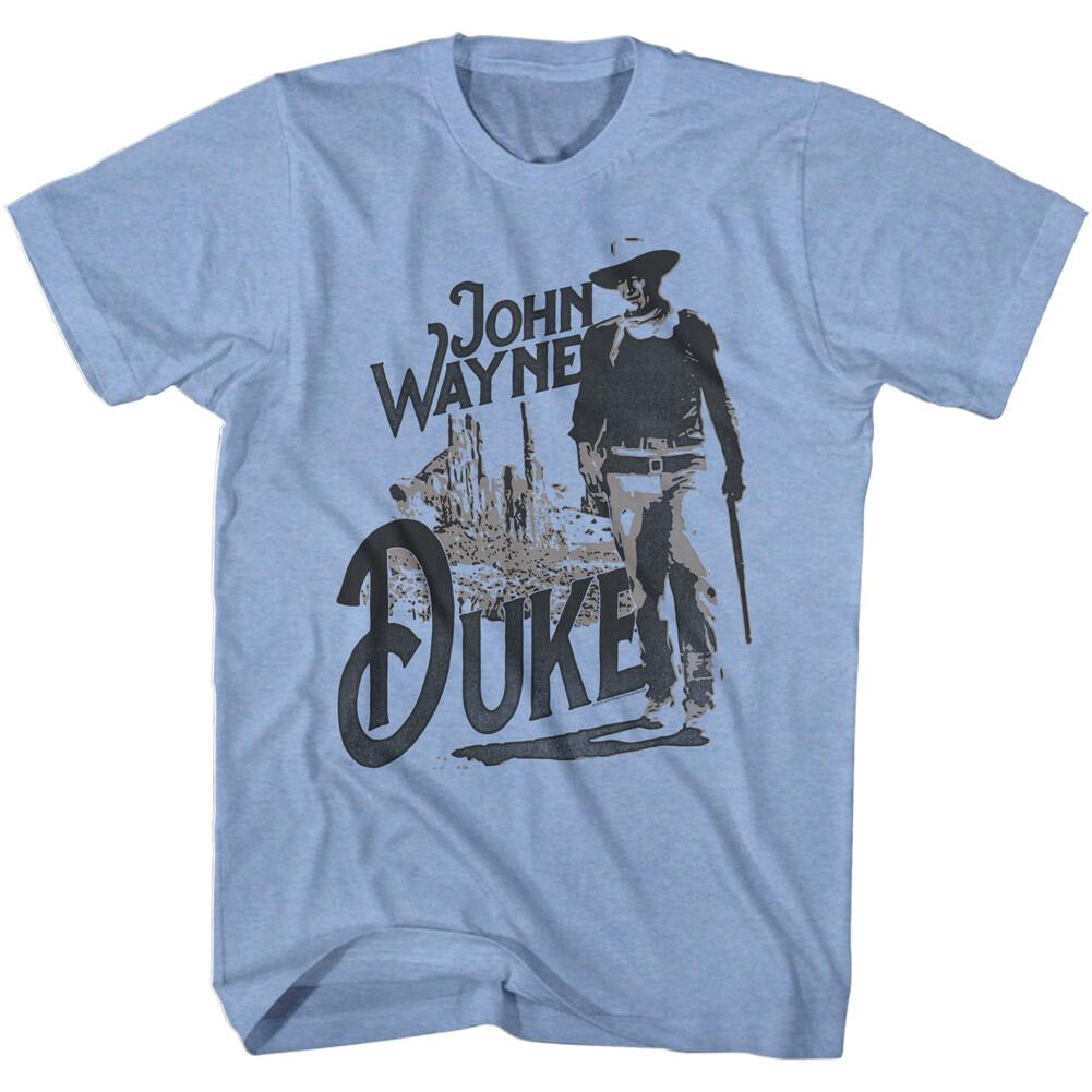 John Wayne The Duke In The Mountains American Legend Men T Shirt XL