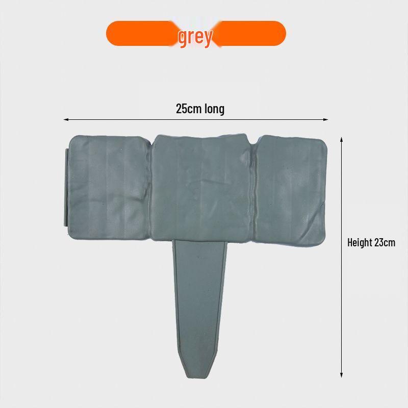Durable Outdoor Plastic Fence: Imitation Stone Design for Garden and Courtyard